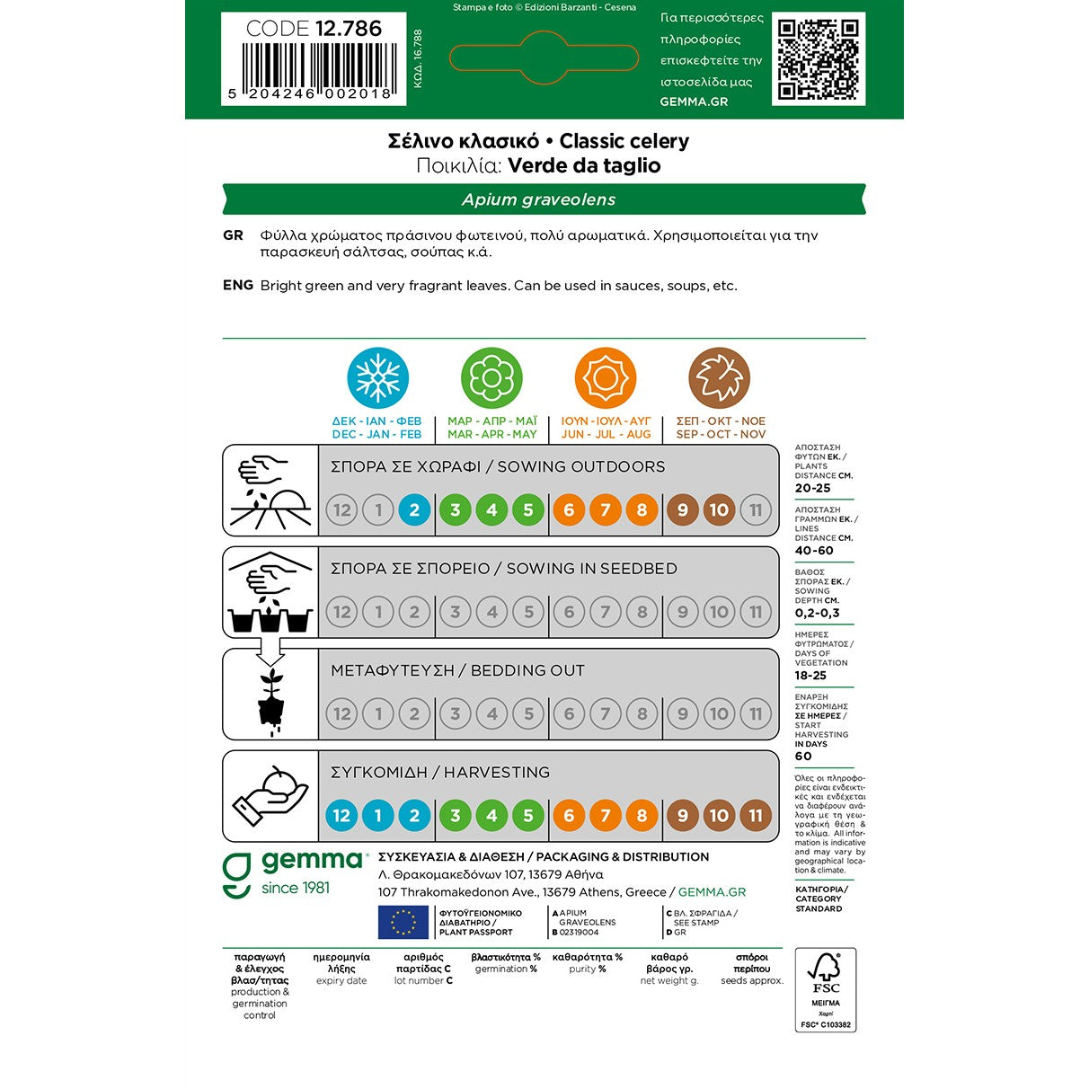 Σέλινο κλασικό 12786