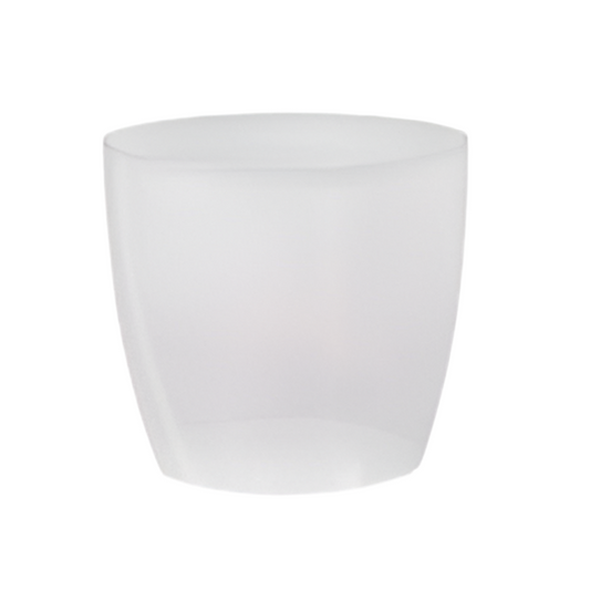 Plastona κασπώ πλαστικό στρογγυλό Rotto GOGREEN διάφανο ορχιδέας