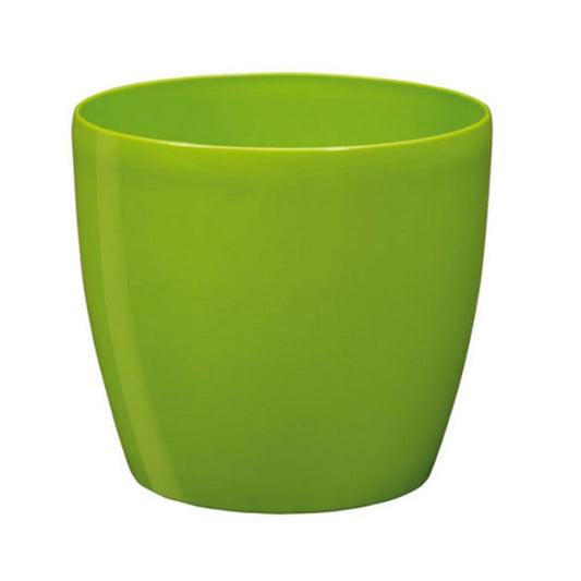 Plastona κασπώ πλαστικό στρογγυλό Rotto GOGREEN λαχανί