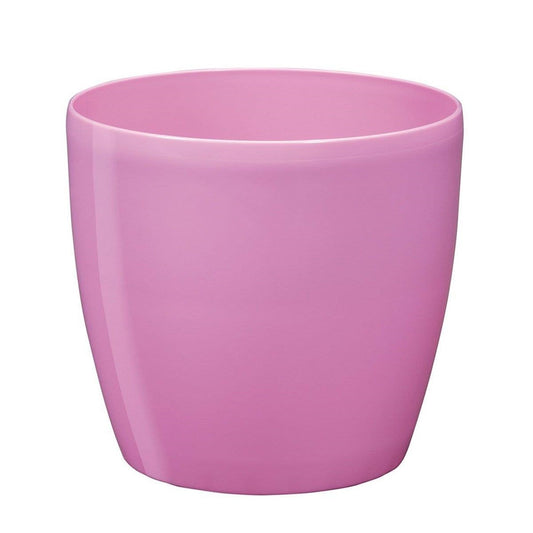 Plastona κασπώ πλαστικό στρογγυλό Rotto GOGREEN ροζ
