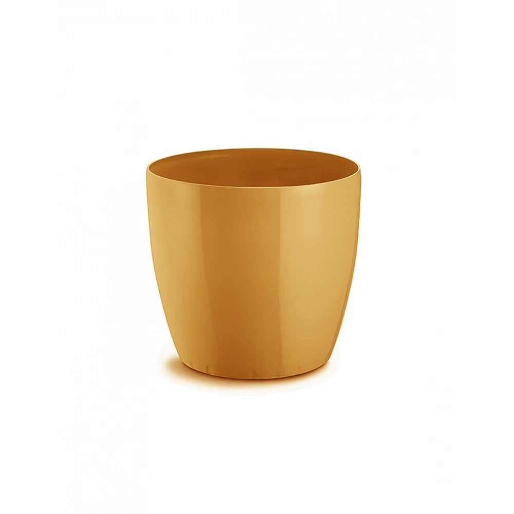 Plastona κασπώ πλαστικό στρογγυλό Rotto GOGREEN χρυσό