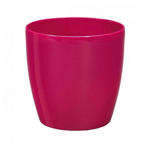 Plastona κασπώ πλαστικό στρογγυλό Rotto GOGREEN φούξια