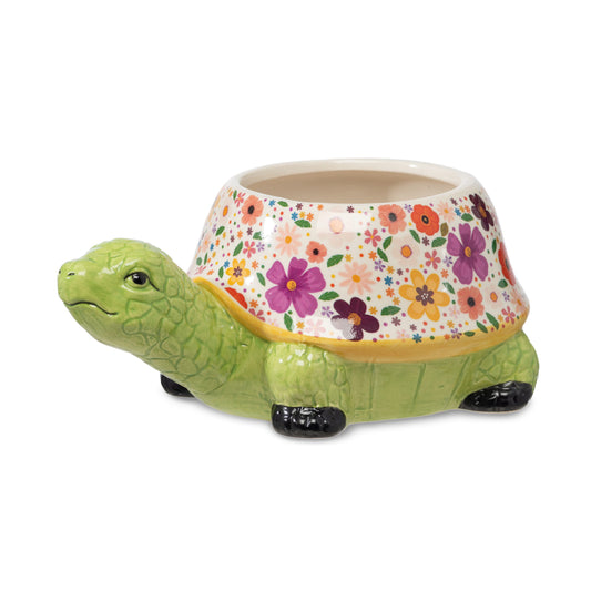 Κεραμικά ζωάκια κήπου χελώνα TARTARUGA GREEN