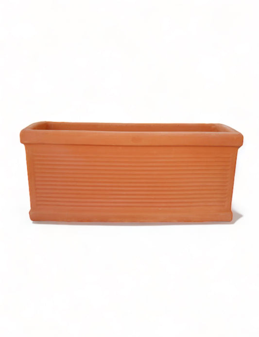 Ceramart Πήλινη Γλάστρα Ζαρντινιέρα ΡΙΓΑ