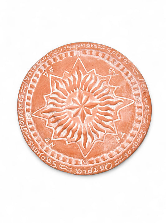 Κεραμικό τοίχου ανεμολόγιο