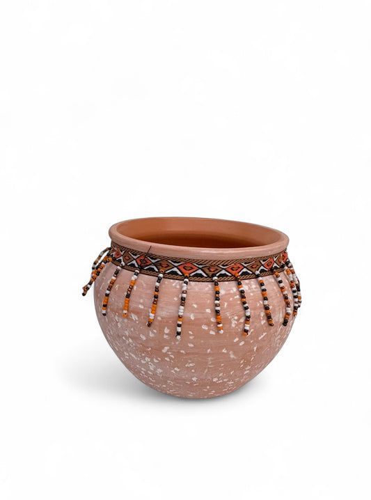 Κεραμικό κασπώ Mexican πορτοκαλί 15*11