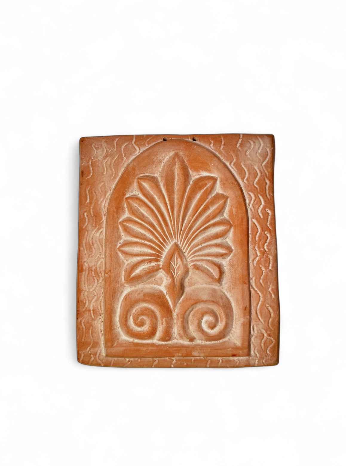 Κεραμική πλάκα τοίχου ανθέμιο