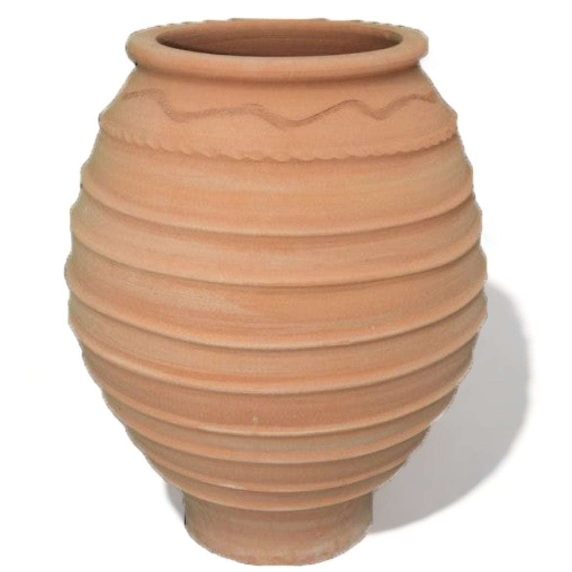 Ceramart Πήλινη Γλάστρα ΠΥΘΑΡΙ ΚΟΡΟΝΙΟΣ