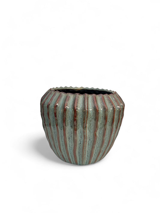 Κεραμικό κωνικό κασπώ μέντα 16.5*14