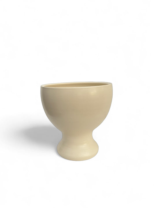 Κεραμικό κασπώ αμφορέας μπεζ 19*18.5