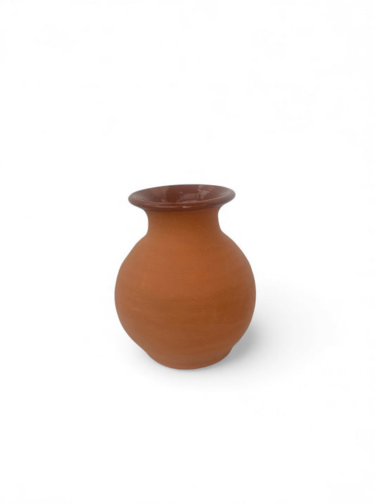 Χειροποίητη Κεραμική στάμνα υαλωμένη εσωτερικά 14*17