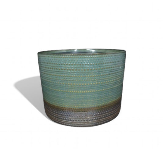 Κεραμικό κασπώ πράσινο 27*21