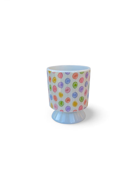 Κεραμικό κασπώ "Soft Dots" 10,2*12,7