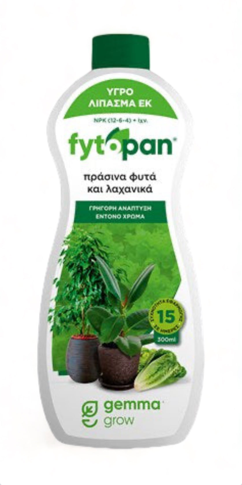 Fytopan για Πράσινα φυτά και Ανάπτυξη 300 ml