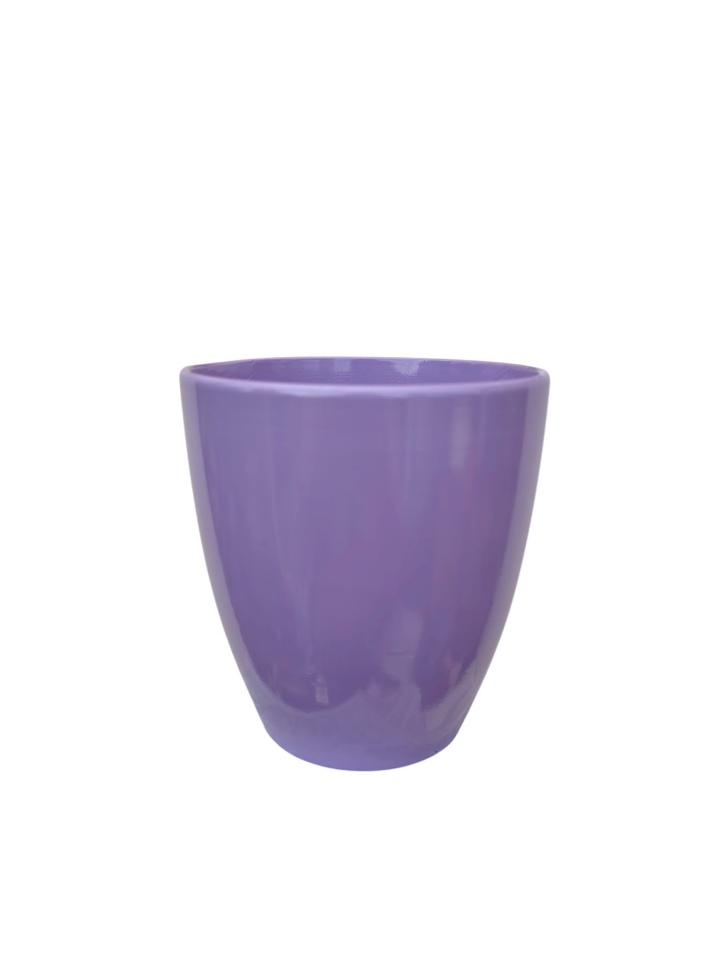 Κεραμικό κασπώ ορχιδέας "egg" λιλά 13*14