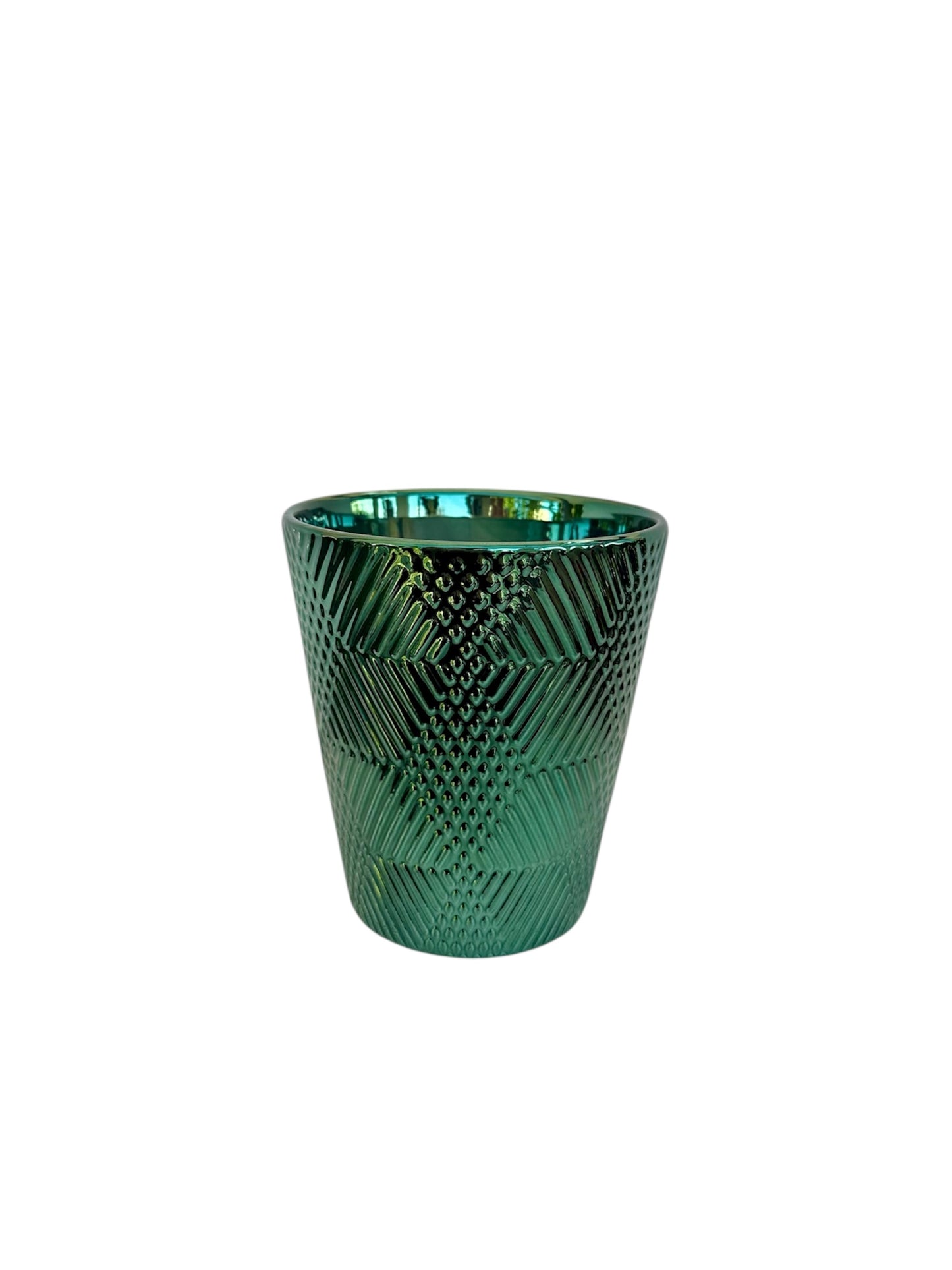 Κεραμικό κασπώ ορχιδέας κυπαρισσί 13*15