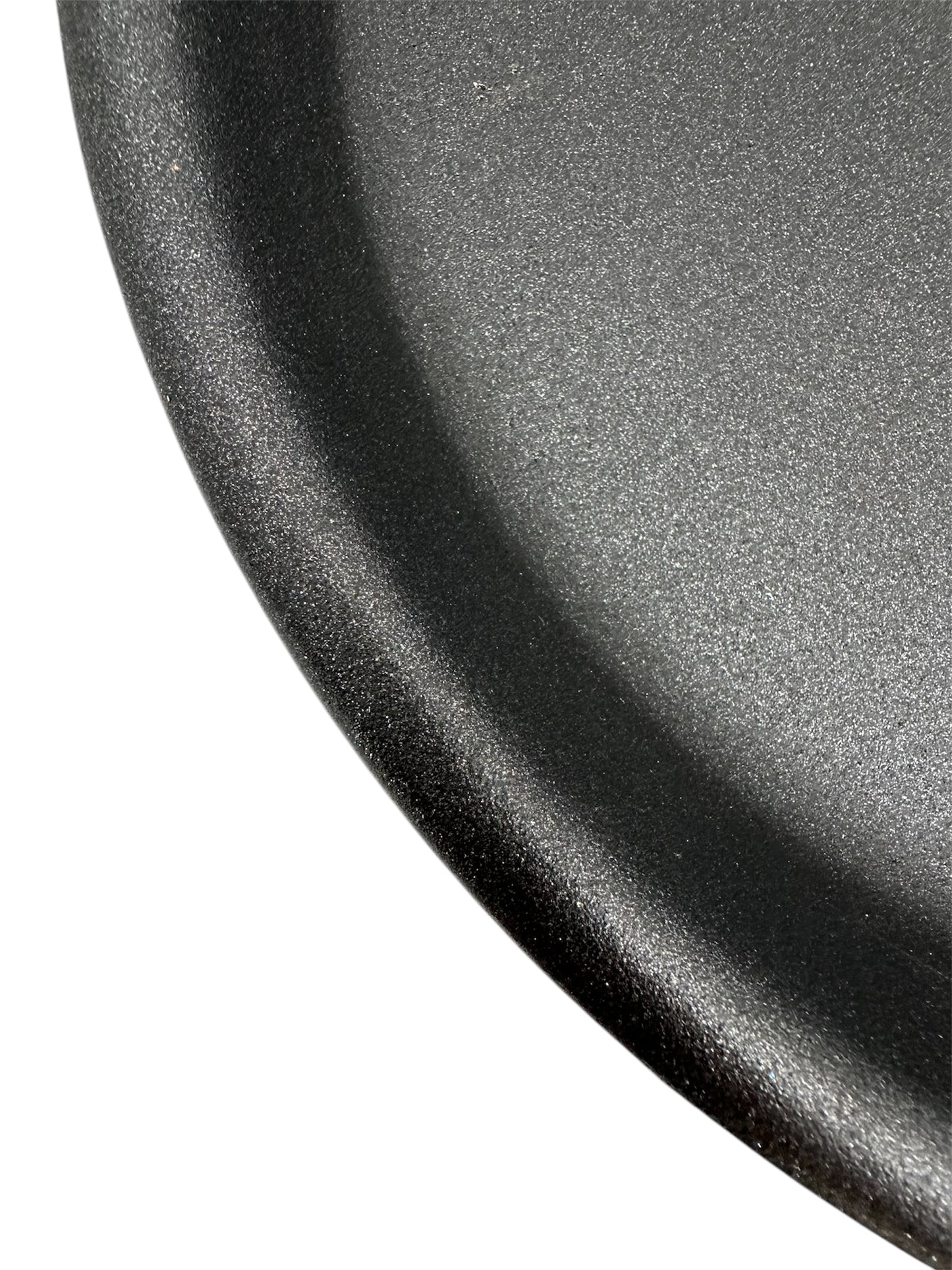 Ceramart Πήλινο Πιάτο μαύρο στρας