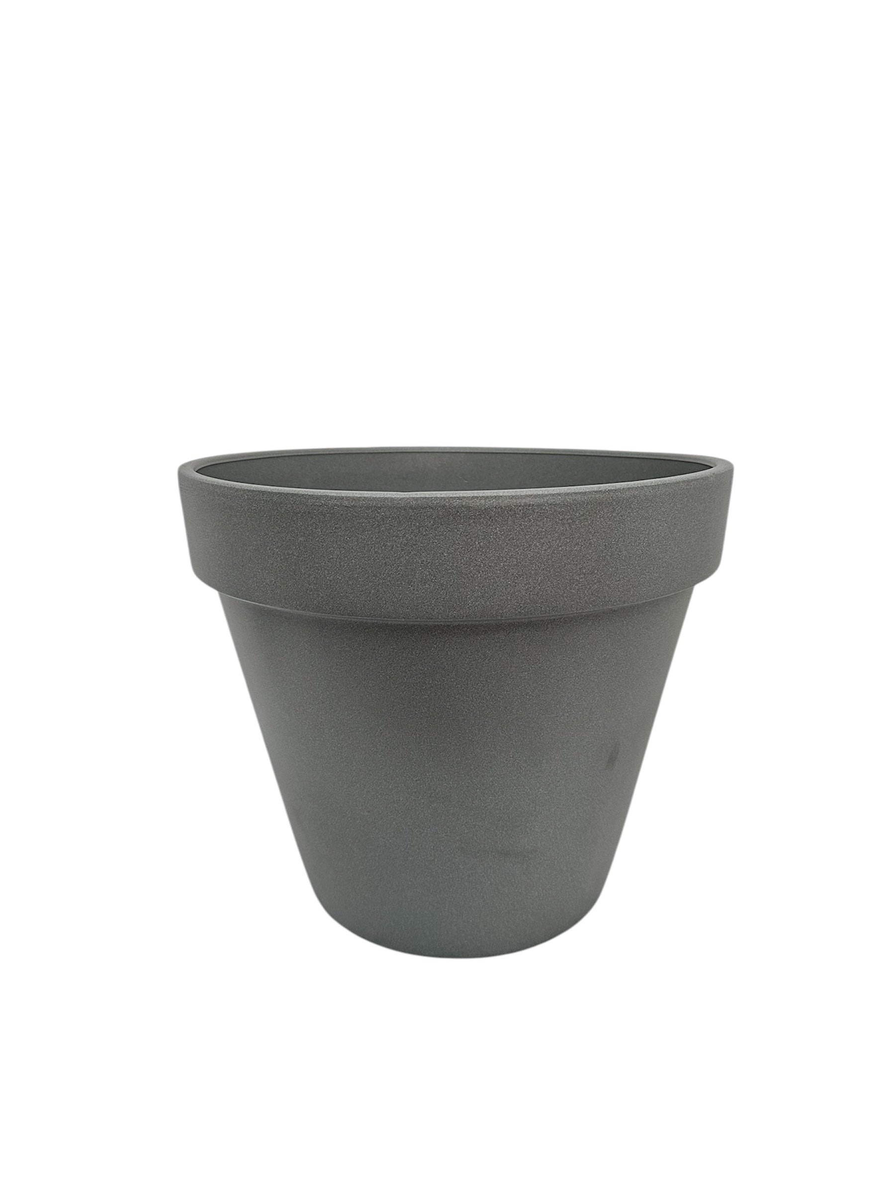 Ceramart Πήλινη Γλάστρα ΦΥΤΩΡΙΟ γκρι 42*36