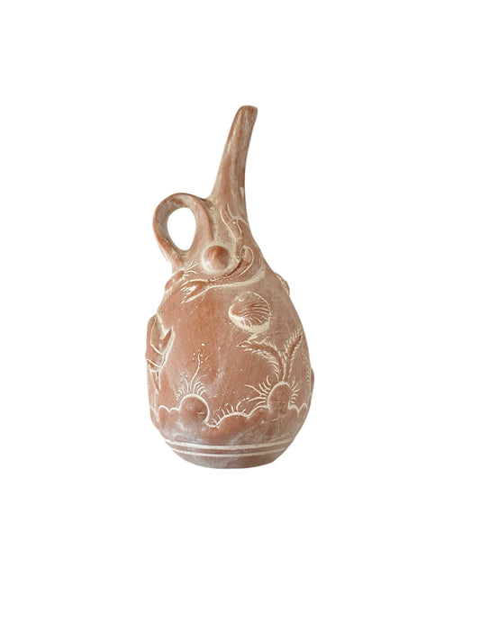 Κεραμικό τοίχου στάμνα βυθός αριστερό χερούλι μικρή