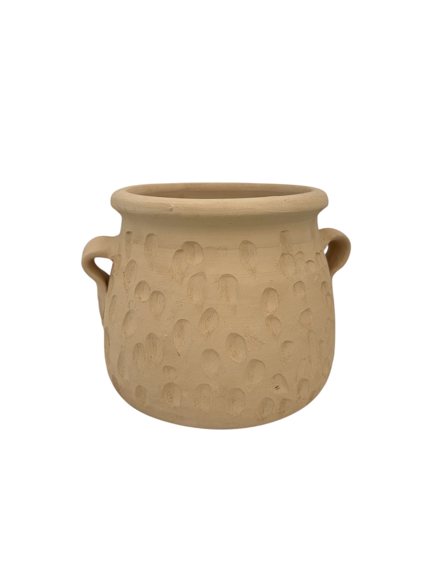 Κεραμική Γλάστρα καρδάρα terrabianca 24*17