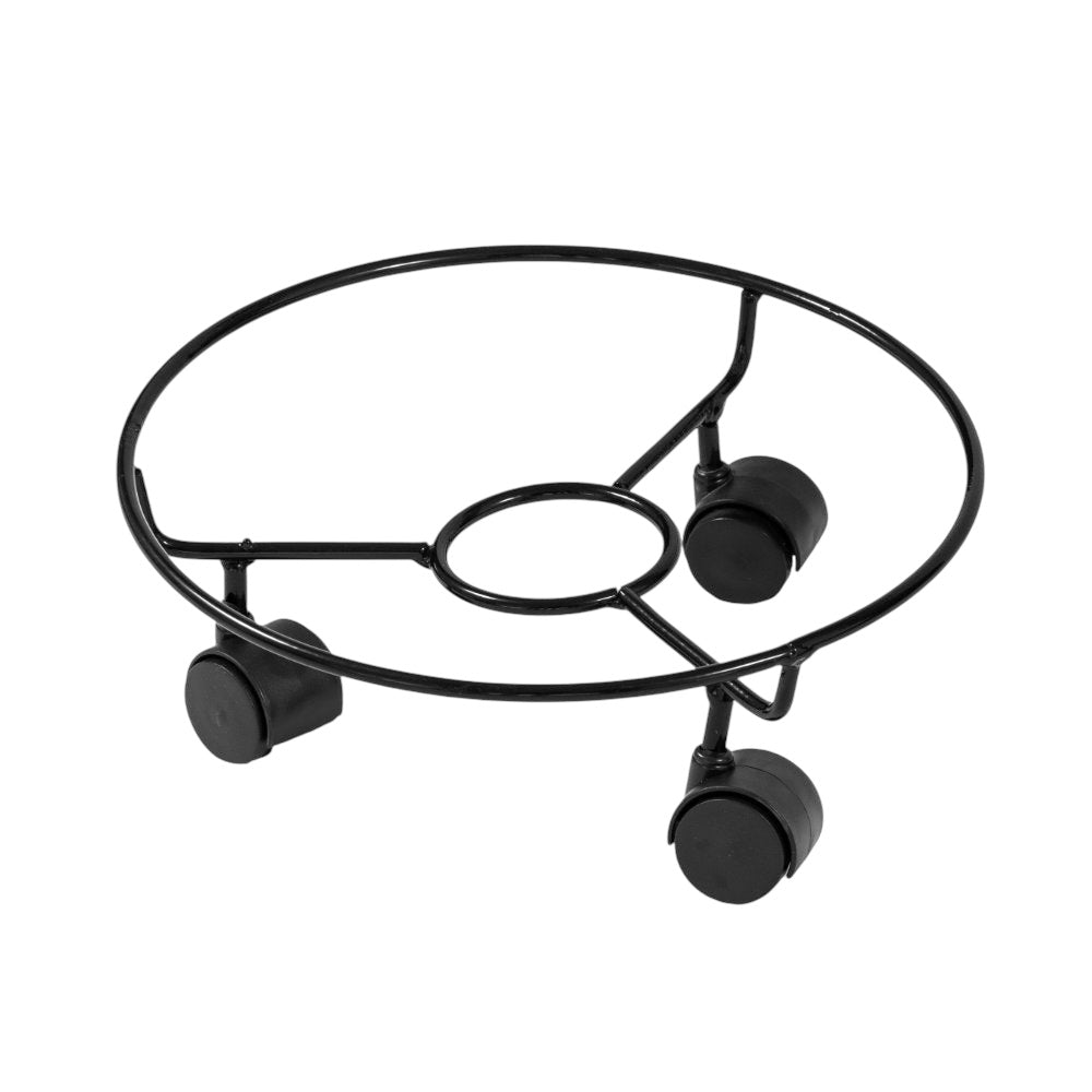 Συρμάτινη βάση για γλάστρα με ρόδες BRS-3