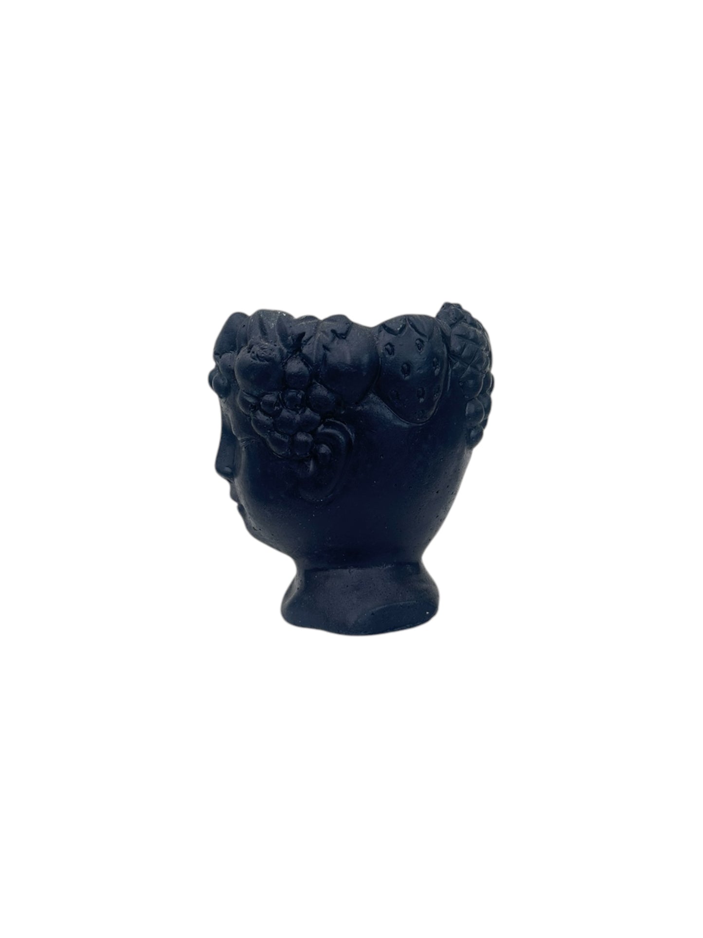 Τσιμεντένιο κασπώ mini πρόσωπο μπλε Φ8