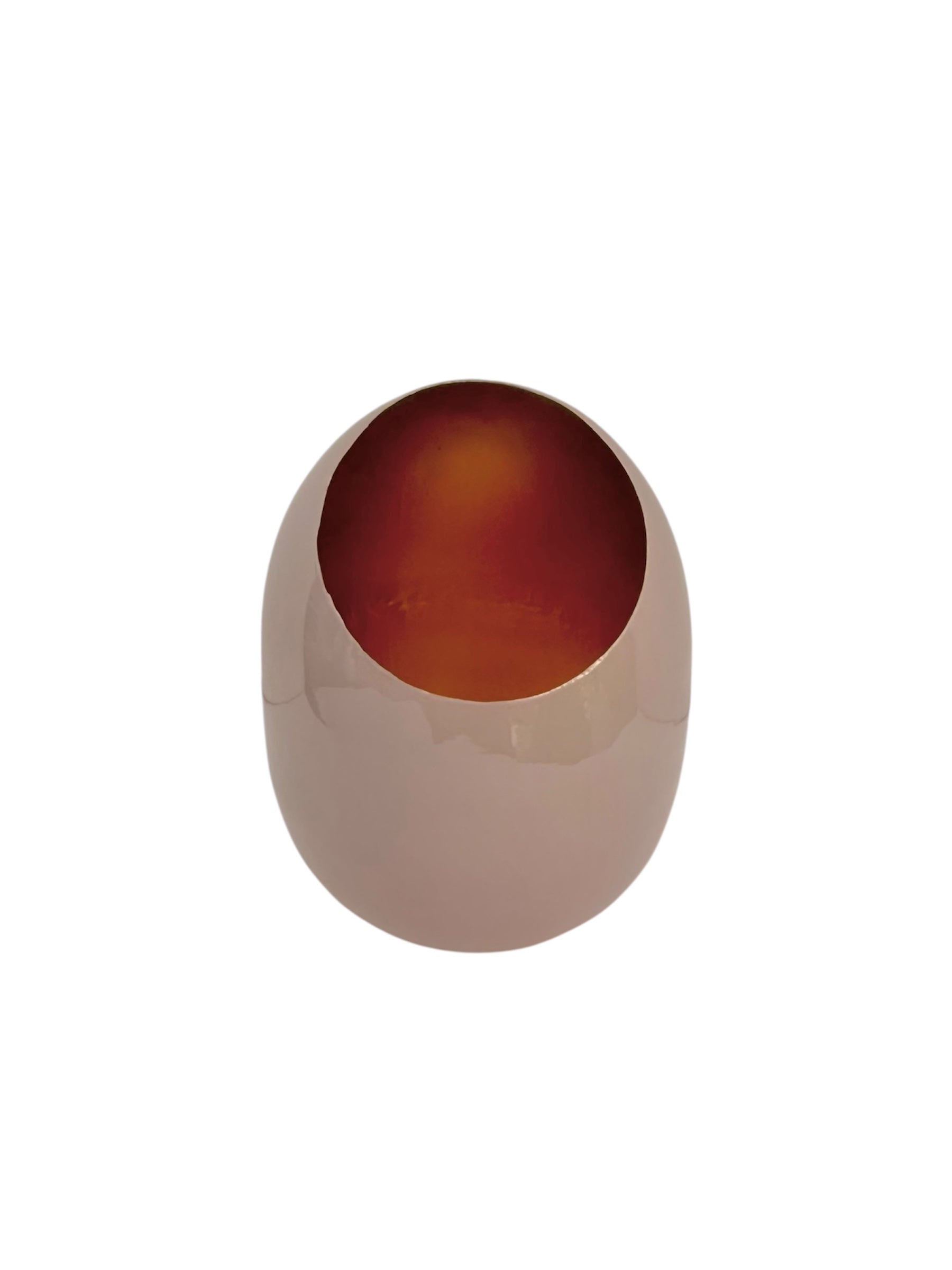 Μεταλλικό κασπώ αυγό σάπιο μήλο - χρυσό 13*18