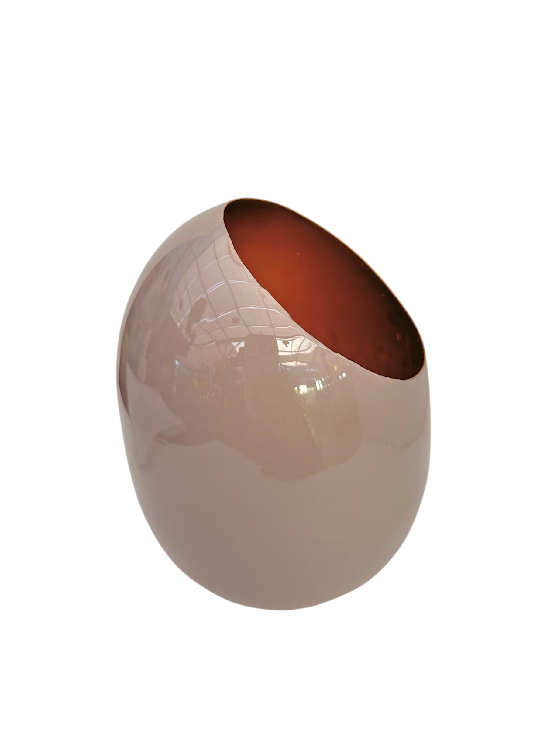 Μεταλλικό κασπώ αυγό σάπιο μήλο - χρυσό 13*18