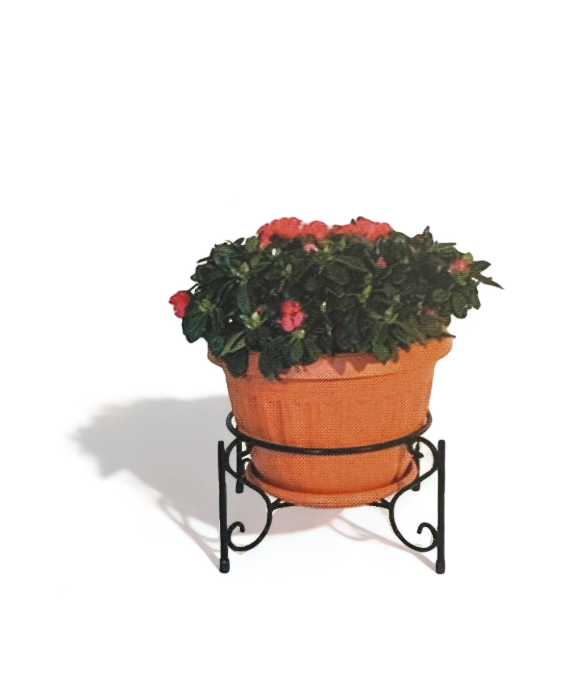 Βάση Μεταλλική στρογγυλή καθιστή βαρέως τύπου μαύρη