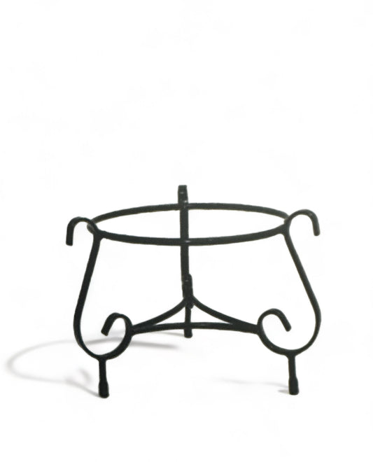 Βάση Μεταλλική στρογγυλή τρίποδη βαρέως τύπου μαύρη