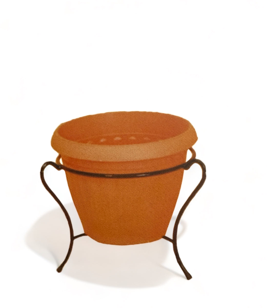 Βάση Μεταλλική στρογγυλή για πυθάρια βαρέως τύπου μαύρη