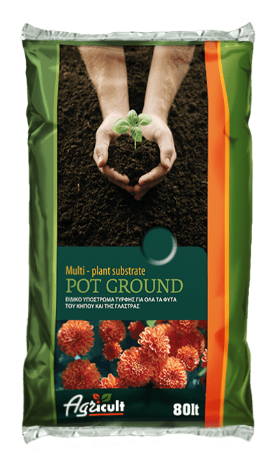 Τύρφη Pot Ground 80lt