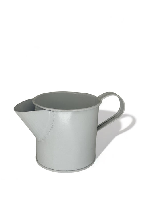 Μεταλλικό ποτιστήρι κασπώ λευκό