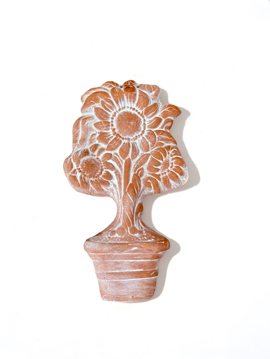 Κεραμικό ηλιοτρόπιο τοίχου