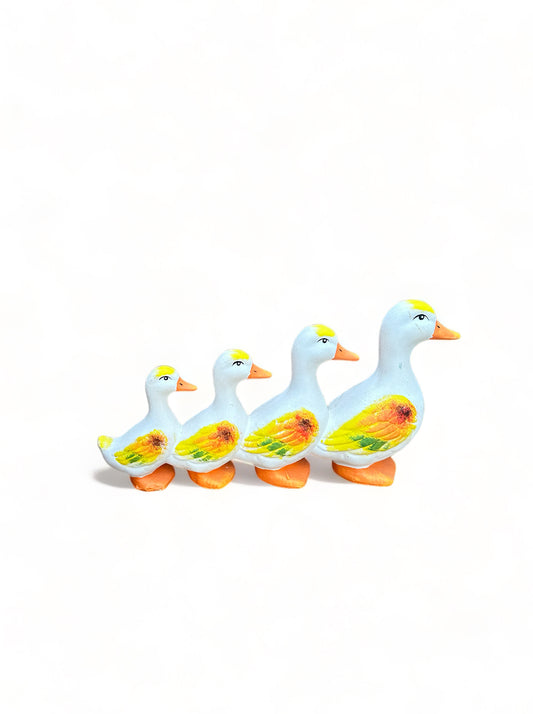 Κεραμικά ζωάκια κήπου παπάκια στη σειρά 18*14