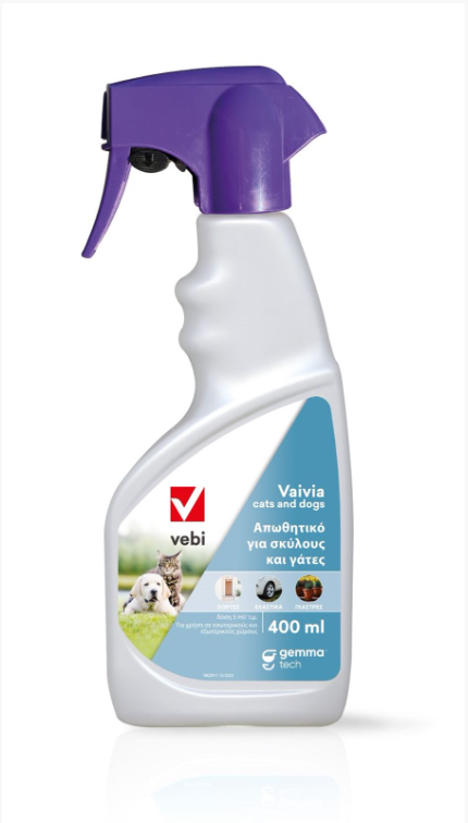 VAIVIA Απωθητικό για σκύλους και γάτες 400mL