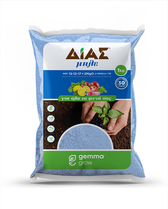 Δίας 12-12-17 + 2 MgO 1 Kg