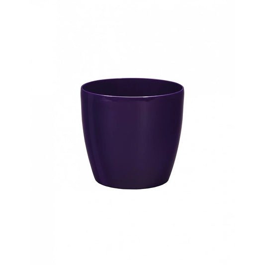 Plastona κασπώ πλαστικό στρογγυλό Rotto GOGREEN μωβ