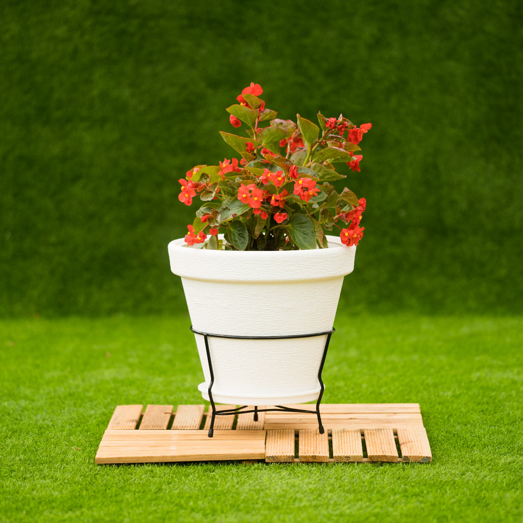 Βάση Μεταλλική στρογγυλή BMIL βαρέως τύπου μαύρη