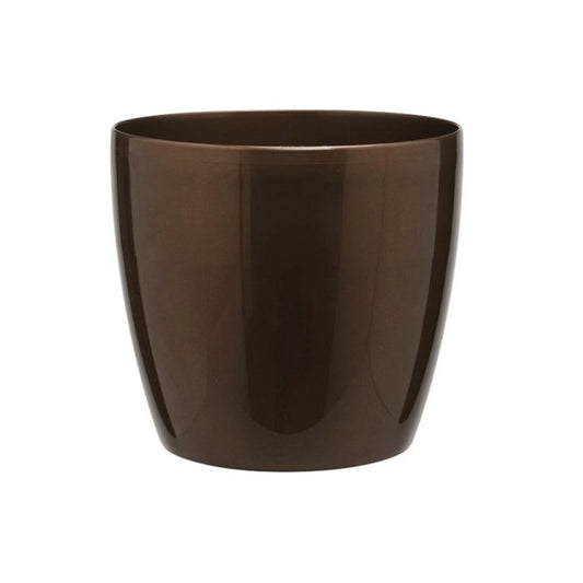 Plastona κασπώ πλαστικό στρογγυλό Rotto GOGREEN μπρονζέ