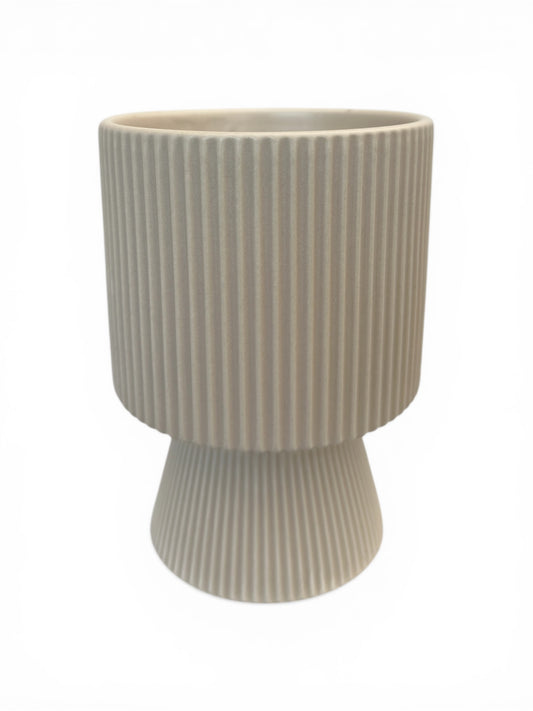 Κεραμικό κασπώ κρεμ 12*17