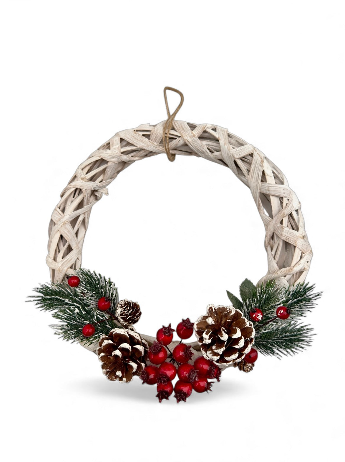 Χριστουγεννιάτικο στεφάνι 25εκ.