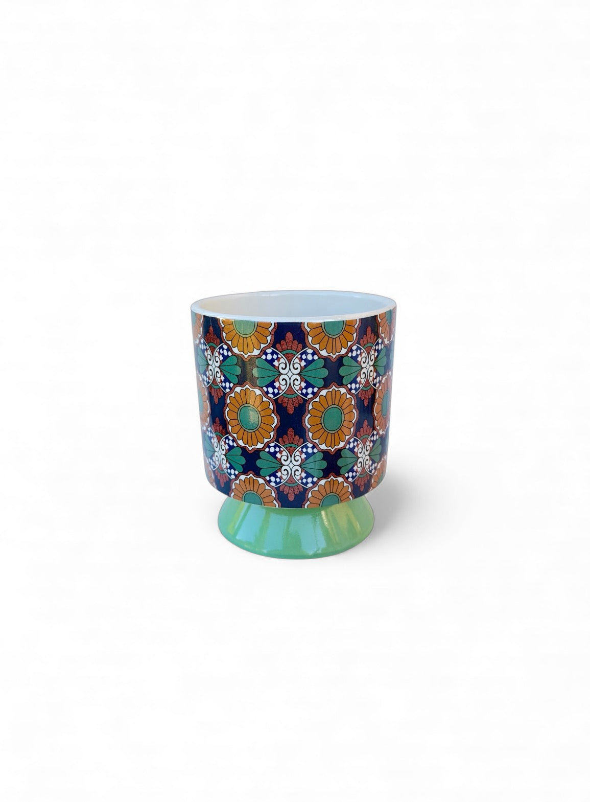 Κεραμικό κασπώ "Boho Sunflower" 12,2*15