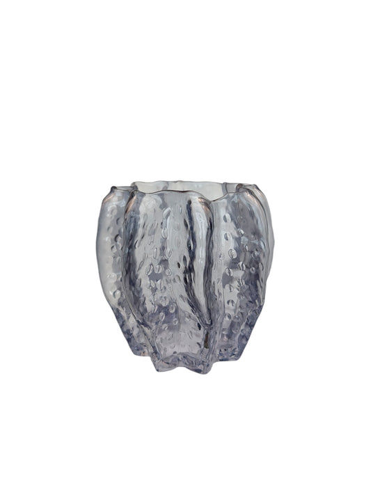 Γυάλινο Βάζο Callas Διάφανο-γκρι 13.5*13cm