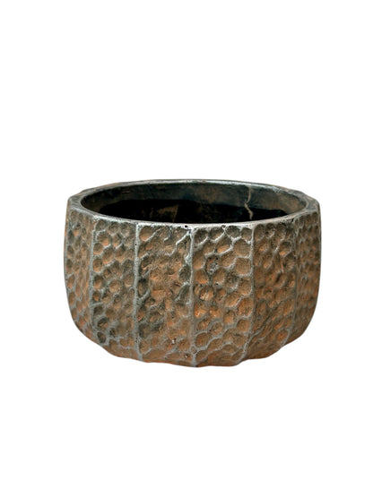 Τσιμεντένιο κασπώ πιατέλα aurum dents rust 19*10