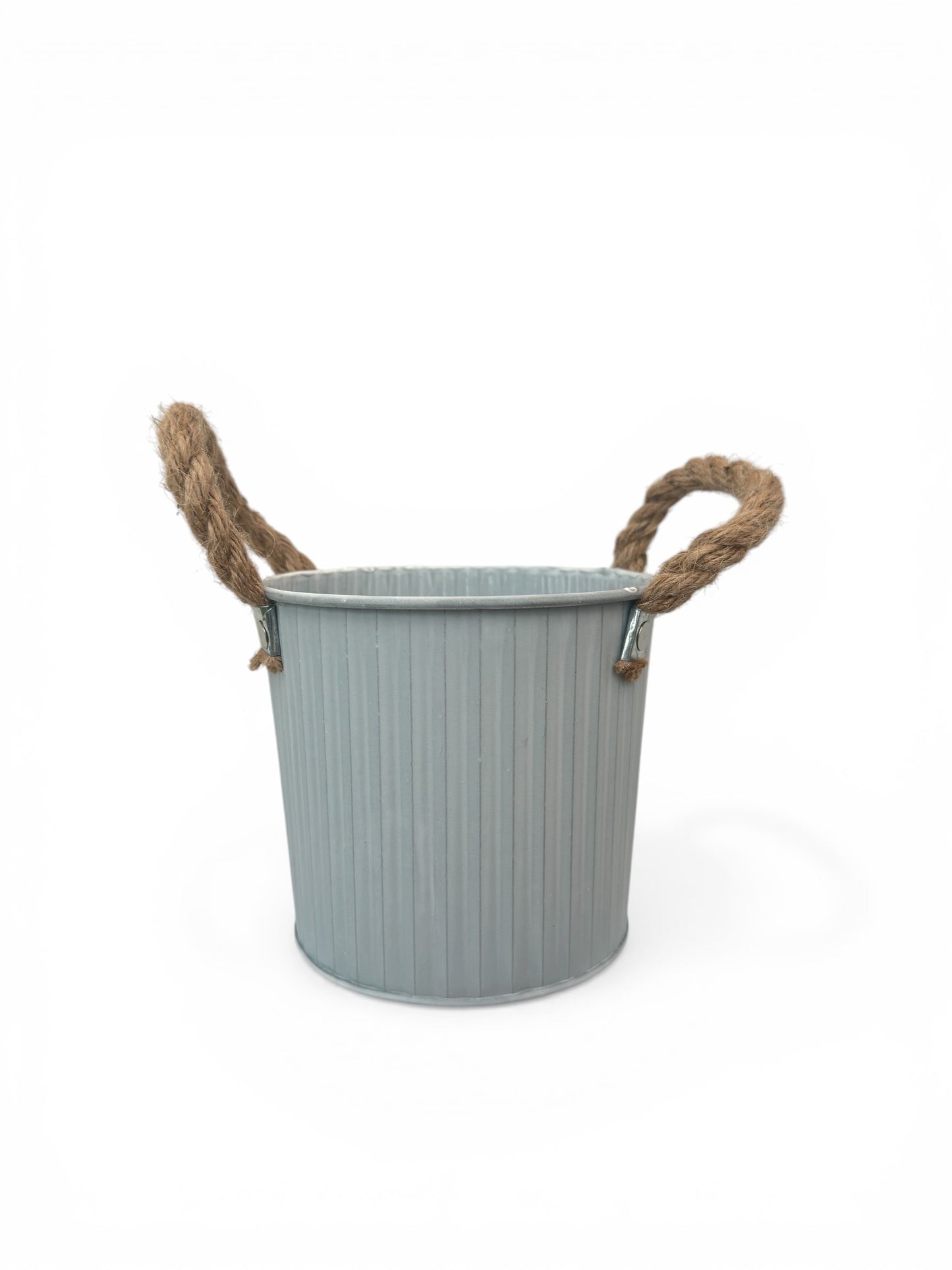 Μεταλλικό κουβαδάκι bob rope γκρι 14*12.5