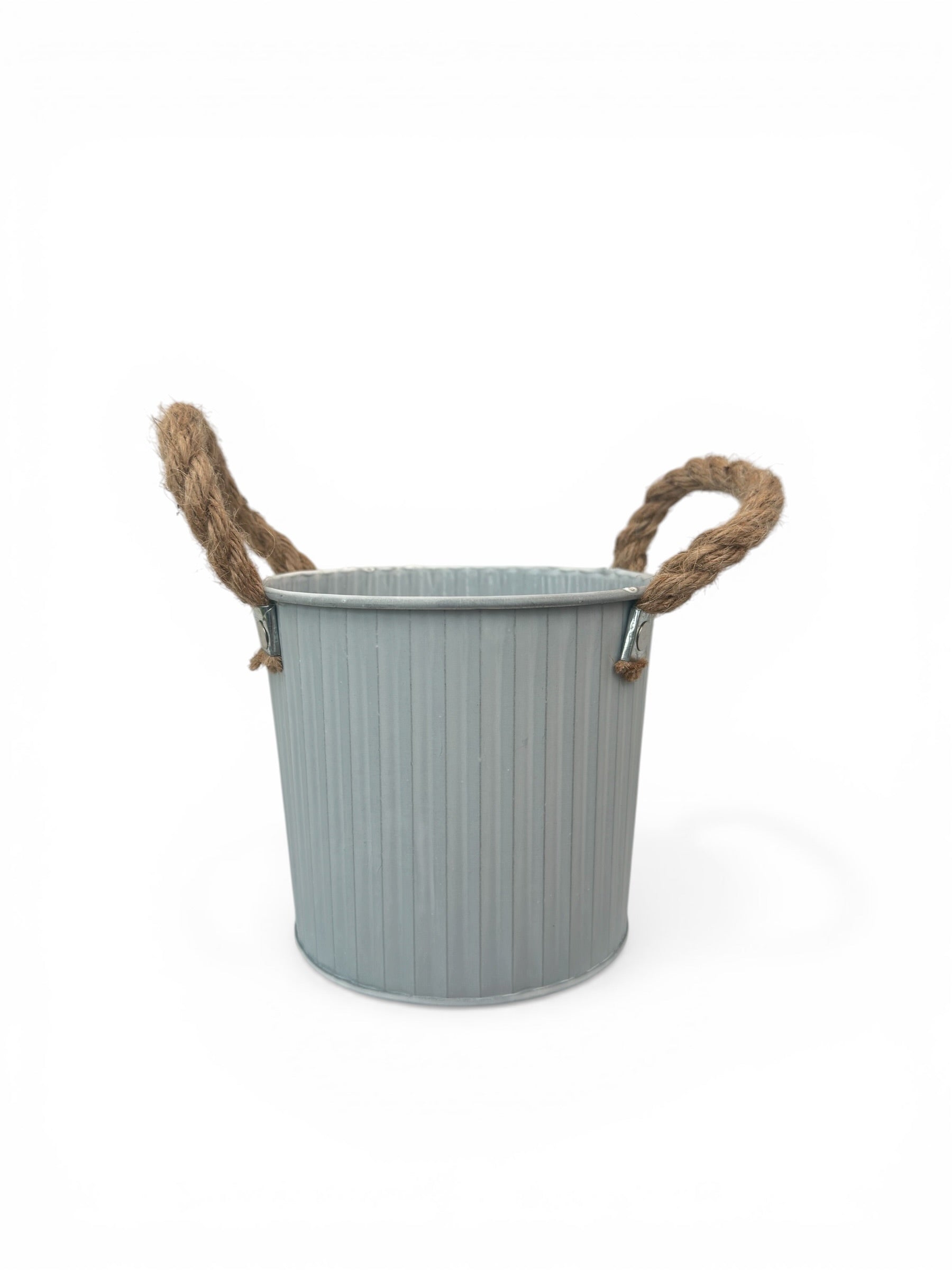 Μεταλλικό κουβαδάκι bob rope γκρι 14*12.5