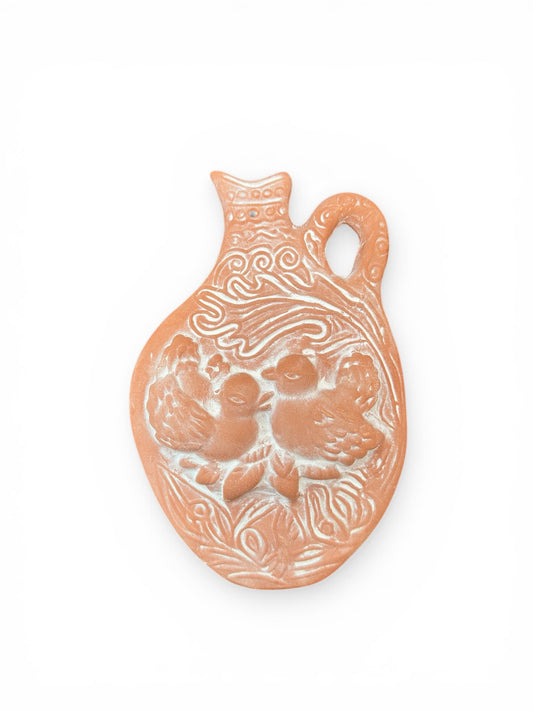 Κεραμικό τοίχου στάμνα πουλιά