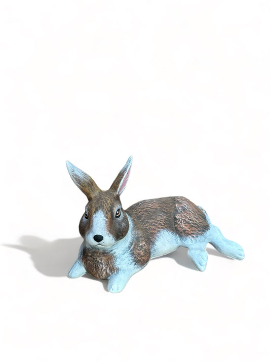 Κεραμικά ζωάκια κήπου καφέ λαγός καθιστός 35*19